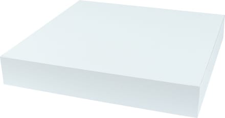 Wovar Zwevende Wandplank 24 x 24 cm Wit | Per Stuk