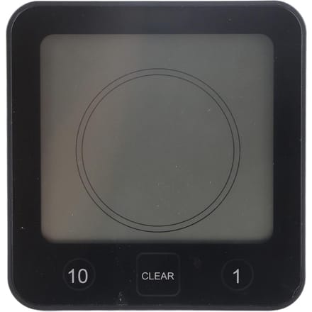 Waterdichte Doucheklok voor Badkamer Countdown Timer Alarm Thermometer Hygrometer black