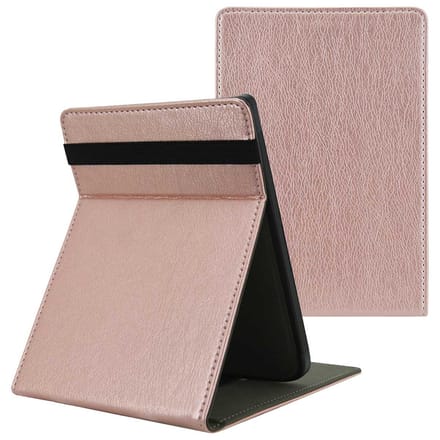 imoshion Stand Flipcase voor de Pocketbook Touch Lux 5 / HD 3 / Basic Lux 4 / Vivlio Lux 5 - Rosé Goud