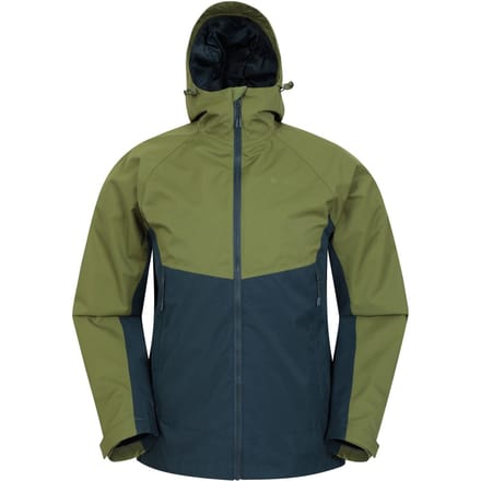 Mountain Warehouse Heren Verge Extreme Waterdichte Jas (Groen)
