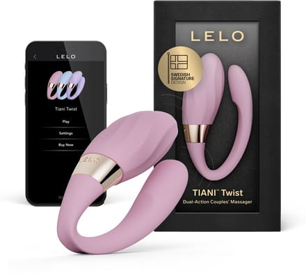 LELO TIANI Twist – Koppelvibrator – App-Gestuurd – 10 Instellingen – Soft Pink