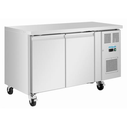 Polar U Series smalle koelwerkbank met dubbele deur