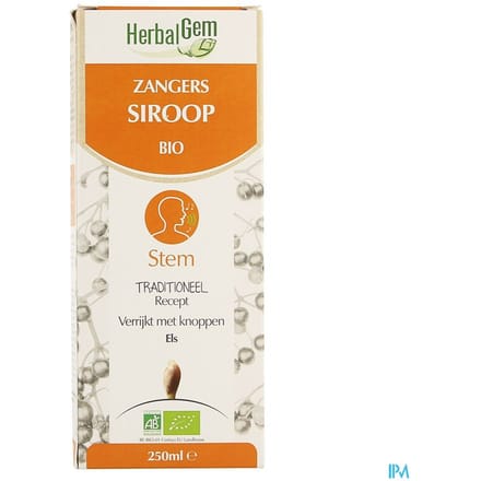 Herbalgem Zangerssiroop 250ml