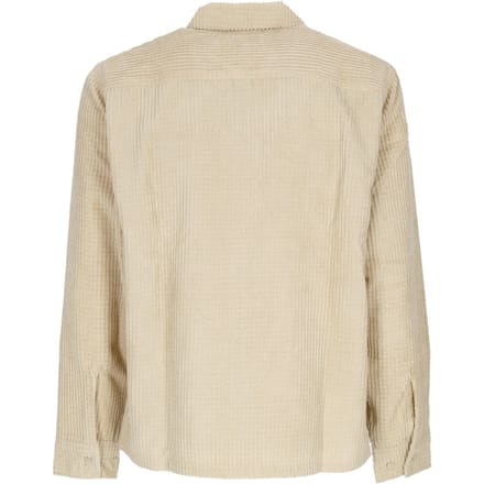 Cornelius herenshirt met lange mouwen en rits, havermout