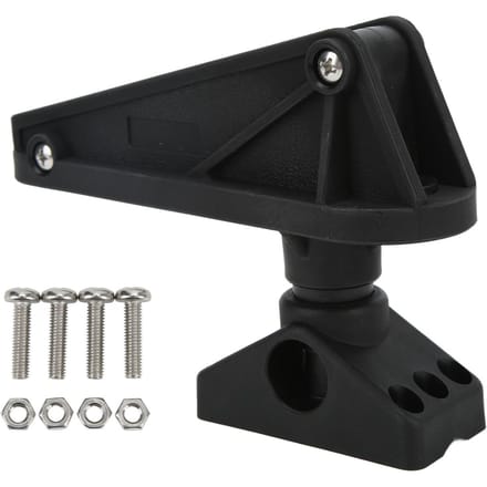 Kit de Verrouillage d'Ancre de Kayak Support de Pont Latéral Système de Libération de Verrouillage d'Ancre pour Planche de Surf Bateau black