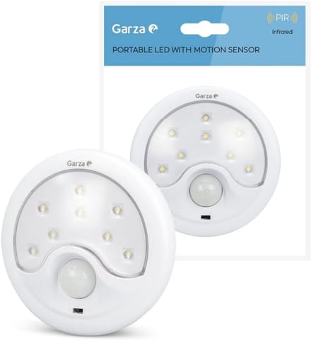 Draaibare Infrarood Bewegingsmelder met LED-Verlichting, 120 Graden Detectiehoek