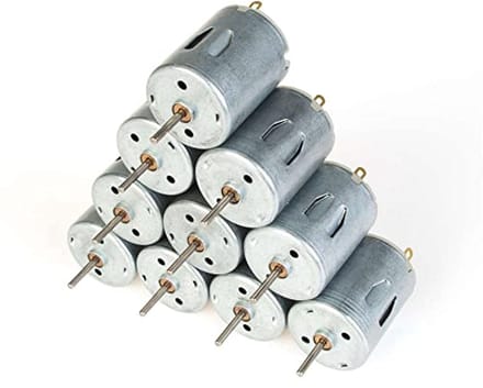 10 Stuks Hoge Snelheid DC Motor 3-6V voor DIY Projecten en Speelgoed