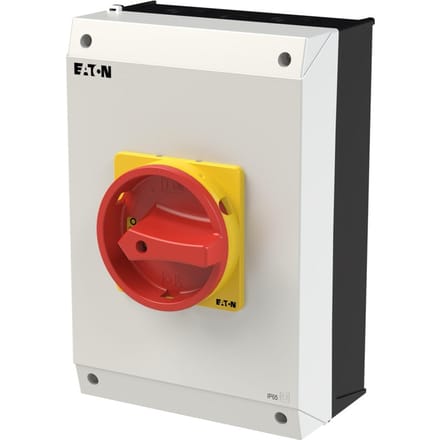 Eaton P3-63 Noodstop Schakelaar 63A 3-Pool IP65 - 207348 - E3TQQ