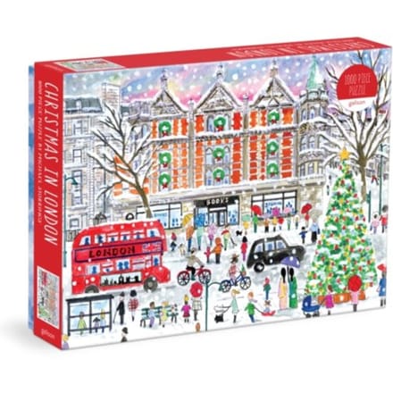 Michael Storrings Christmas In London 1000 Piece Puzzle - Galison