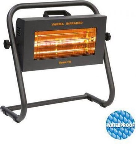 Garage / loods / bedrijfshal / schuur verwarming 1500 Watt Helios VARMA 400F2