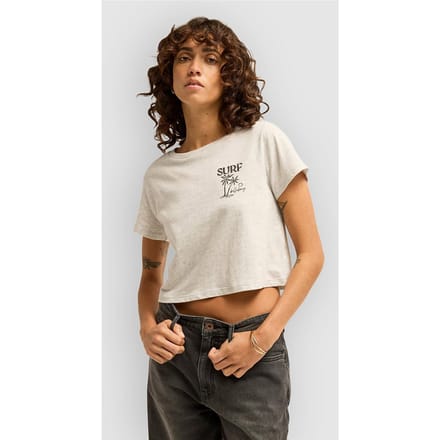 Billabong Magic Sunset T-shirt Met Korte Mouwen Beige M Vrouw