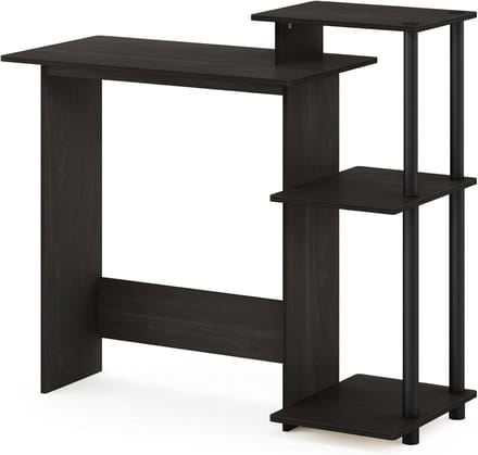 Compact Houten Computerbureau voor Kleine Ruimtes - 100,58 x 100,58 x 85,34 cm