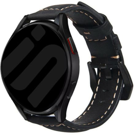 Huawei Watch GT 5 - 46mm leren bandje (zwart)