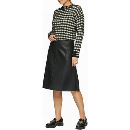 s.Oliver  Skirts Black Größe: 36 | Lederröcke Outlet | Damen | Schwarz
