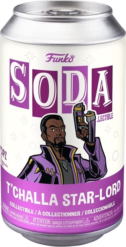 Funko Starlord T'Challa - Funko SODA - What If...? Figuur