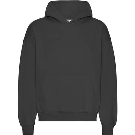 Oversized sweatshirt met capuchon Colorful Standard Organic Deep Black
