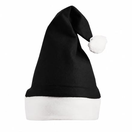 Benza Kerstmuts - Zwart - Vilt - One Size