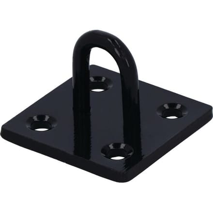 suki dekoog verzinkt Zwart 50x50x5mm*