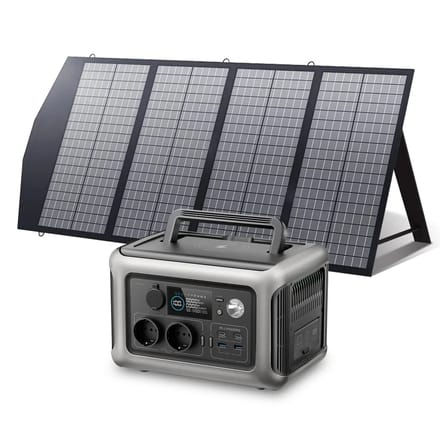 ALLPOWERS Zonnegeneratorset 600W (R600 + SP029 140W zonnepaneel)