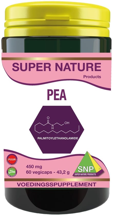 SNP PEA puur 450mg 60 Capsules