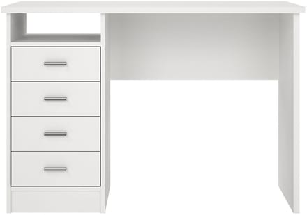 Bureau met Lades Wit - 110x48.5x76cm - Bureau Function Plus - Giga Living