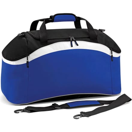 BagBase Teamwear Holdall BG572 - BRIGHT ROYAL/BLACK/WHITE - 64 x 35 x 31 cm