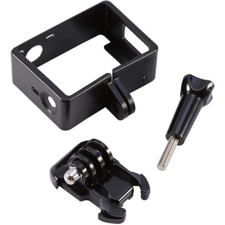 1 pcs Black Standard Side Border Frame Housing Case Mount Stand For GoPro Hero 4 3 Camera black