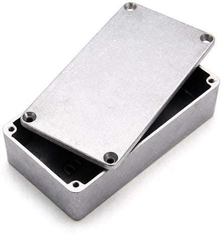 Aluminium Elektronica Behuizing met IP54 Bescherming - 145x121x39 mm