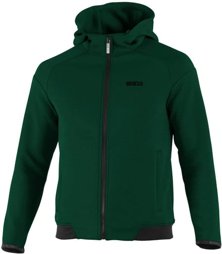 Sparco Hoodie Vest Full Zip - Groen - Maat S