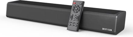 Krachtige 50W Soundbar met Meerdere Aansluitingen: HDMI, Bluetooth en Optisch