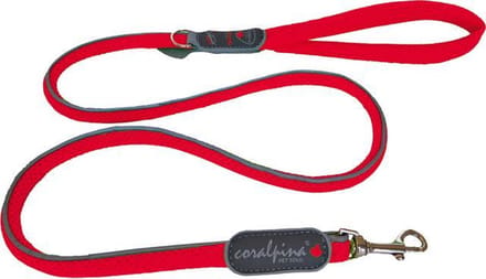 Luxe Coralpina - Hondenlijn Cinquetorri Rood - 10 mm/110 cm