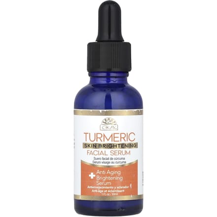 Okay Pure Naturals, sérum éclaircissant pour le visage, curcuma, 1 fl oz (30 ml) black