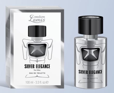 Creation Lamis Silver Elegance Eau de Toilette 100ml for men