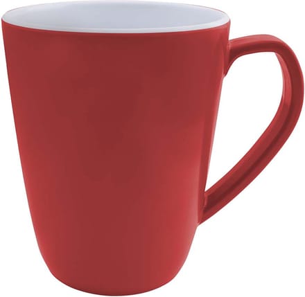 Bo-Camp - Mok L - Two-tone - Melamine - 4 Stuks - Rood