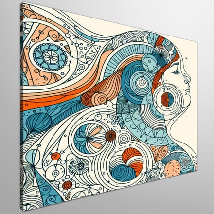 Kunstprint | Wanddecoratie | Canvas | 100 × 100 cm