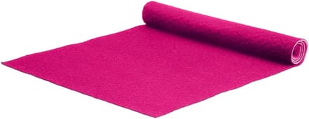 GJ Floors - Basic loper Tokyo | Fuchsia - Breedte x Lengte: 2 meter / 8 meter