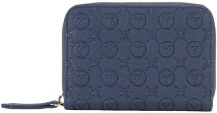 VALENTINO portemonnee Samba Re Zip Around Wallet Blu donkerblauw