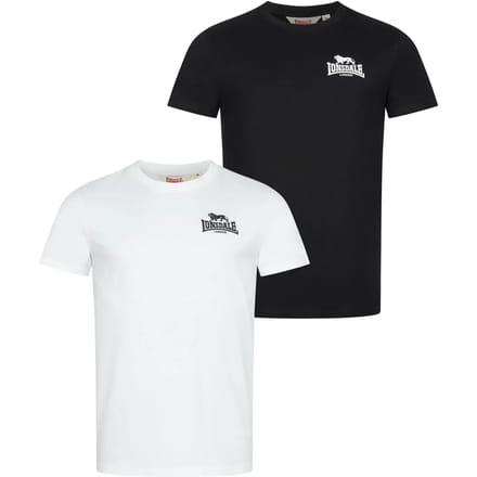 Lonsdale T-Shirt Blairmore T-Shirt regular fit dubbelpak