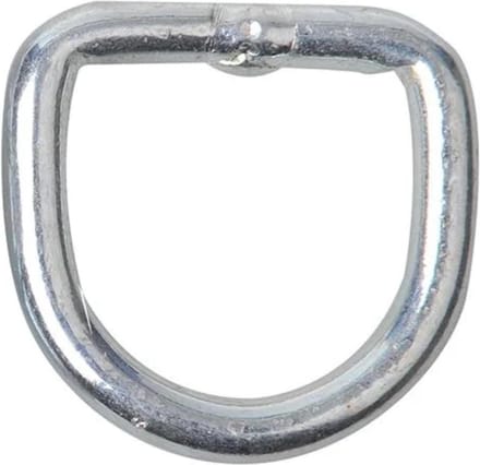 ProPlus Verzinkte D-ring - Halfrond - Metaal - 56 x 57 mm - Ø 10 mm