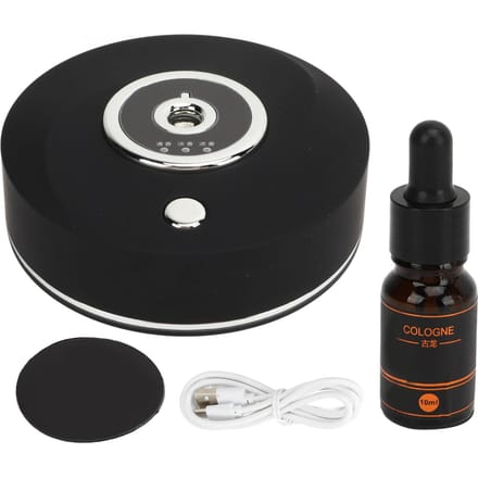 Auto Aromatherapie Diffusers Auto Luchtverfrissers Diffusers voor Essentiële Oliën met 3 Spraymodi voor gray