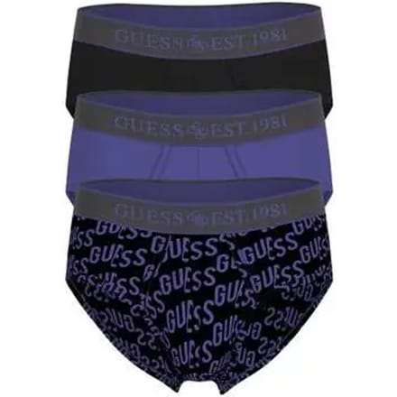 Slips Guess Joe Brief Print (x3)