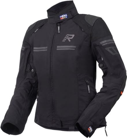 Rukka Armatou-R Zwart Waterdichte Dames Textiele Motorjas - Jas