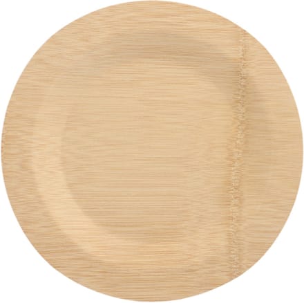 10 Borden, gemaakt van bamboe "pure" rond Ø 28 cm · 1,5 cm