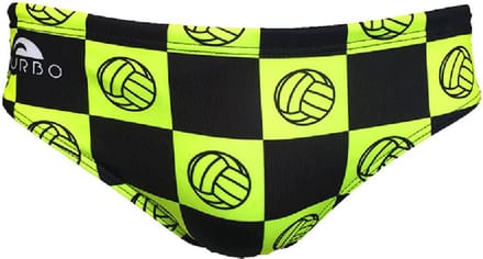 Turbo Wpdam Zwemslip Geel,Zwart L Man