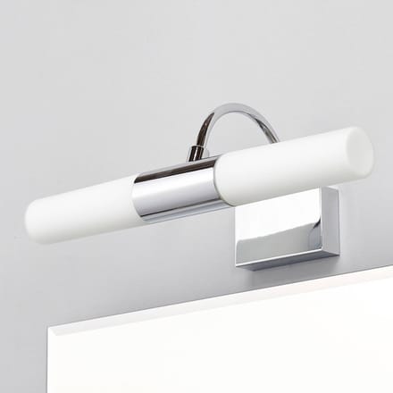 Lindby - Wandlamp - 2lichts - glas, metaal - H: 13.5 cm - G9 - wit gesatineerd, chroom