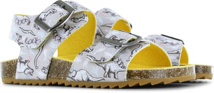 Go Banana's Sandaal - Dino - Sandalen Kind - Jongens - Beige Dino - Microfiber leer - Maat 27