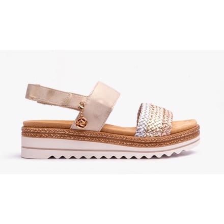 Remonte -Dames - goud - sandalen - maat 36