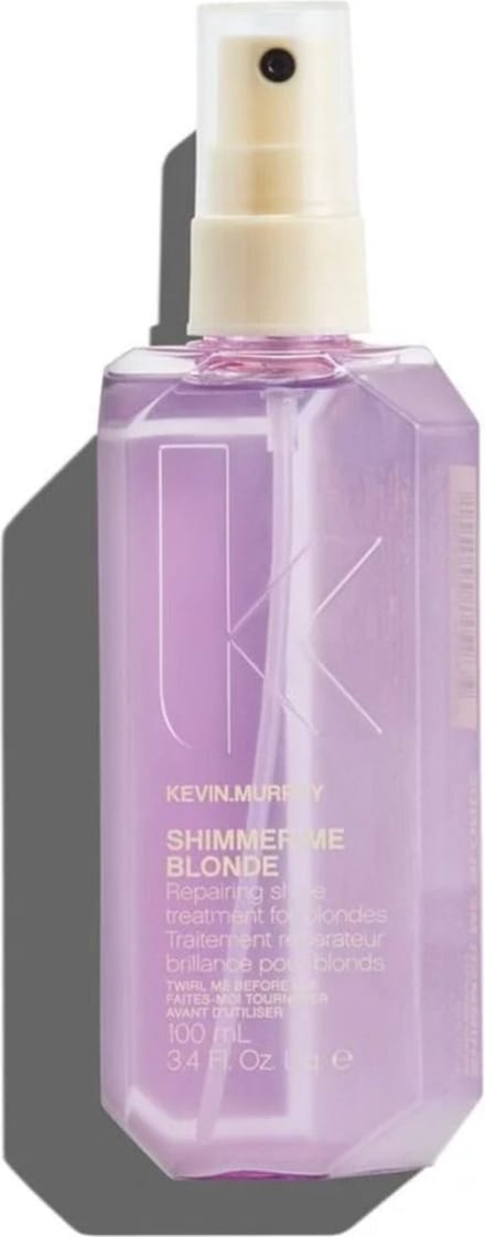 SHIMMER.ME BLONDE Treatment 100 ml – Hair Treatment Mist, Shine Enhancing, For Blonde Hair, Violet, Bamboo Extract, Suitable For Post-Styling Finish