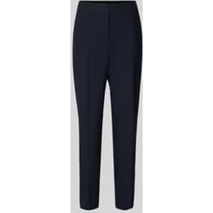 Regular fit smalle broek met persplooien