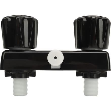 Inverseur de vanne de douche pour VR Facile à installer Robinet de douche avec 2 boutons pour bateau wagon Base noire noir